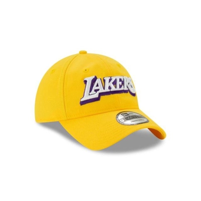 Los Angeles Lakers Gorra | New Era 2019 NBA Authentics City Series 9twenty Adjustable Cap Mexico - Amarillos